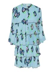 Y.A.S. женское платье 26029332*01, голубой/зелёный 5715362457403 цена и информация | Платья | pigu.lt