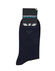 Мужские носки из мягкой дышащей и эластичной ткани Emporio Armani Blue Navy 510634523 цена и информация | Мужские носки | pigu.lt