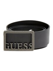 Ремень из коллекции Guess Jeans Jet Black 563929377 цена и информация | Мужские ремни | pigu.lt