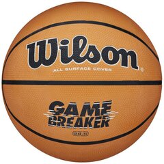 PIŁKA DO KOSZYKÓWKI WILSON GAME BREAKER WTB0050XB07 R.7 цена и информация | Баскетбольные мячи | pigu.lt