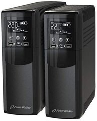 PowerWalker UPS POWER WALKER LINE-IN 2200VA 2xSCHUKO + 2xIEC kaina ir informacija | Nepertraukiamo maitinimo šaltiniai (UPS) | pigu.lt