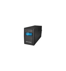 PowerWalker UPS 850VA 2X SCHUKO OUT, RJ11 IN / OUT, USB, LCD kaina ir informacija | Nepertraukiamo maitinimo šaltiniai (UPS) | pigu.lt