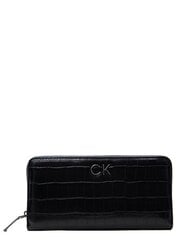 Бумажник Calvin Klein Re-Lock Slim Croc 545005814 цена и информация | Женские кошельки, держатели для карточек | pigu.lt