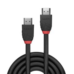 Lindy КАБЕЛЬ HDMI-HDMI 0.5M/ЧЕРНЫЙ 36770 LINDY цена и информация | Кабели и провода | pigu.lt