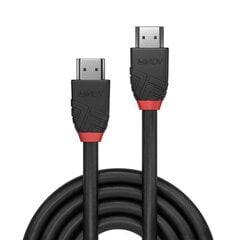 КАБЕЛЬ HDMI-HDMI 3М/ЧЕРНЫЙ 36773 LINDY цена и информация | Кабели и провода | pigu.lt