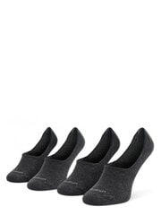 Носки Calvin Klein Dark Grey Melange 2 Pck 545657299 цена и информация | Женские носки | pigu.lt