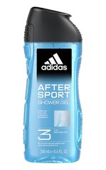 Гель для душа Adidas After Sport, 250 мл цена и информация | Adidas Косметика для тела | pigu.lt