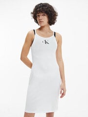 Платье Calvin Klein Ck One, белое, 545658749 цена и информация | Платья | pigu.lt