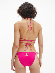 Calvin Klein maudymosi kostiumėlis moterims String Side Tie Pink 545658722 kaina ir informacija | Maudymosi kostiumėliai | pigu.lt