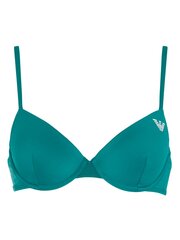 Emporio Armani bikinio viršutinė dalis moterims 262034 2R300 01185 Emerald 545658774 kaina ir informacija | Maudymosi kostiumėliai | pigu.lt