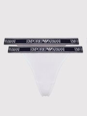 Трусики Emporio Armani 164522 2R227 00010 White 545659348 цена и информация | Emporio Armani Для женщин | pigu.lt