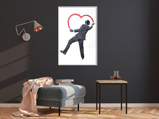 Plakatas Vandal Heart, Baltas rėmelis, 30x45 цена и информация | Репродукции, картины | pigu.lt