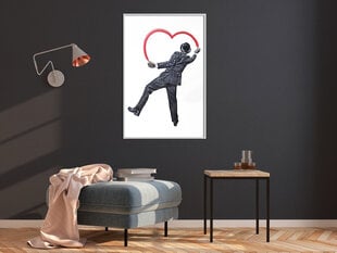 Plakatas Vandal Heart, Baltas rėmelis, 20x30 цена и информация | Репродукции, картины | pigu.lt