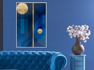 Plakatas Two Moons, Baltas rėmelis, 30x45 цена и информация | Репродукции, картины | pigu.lt