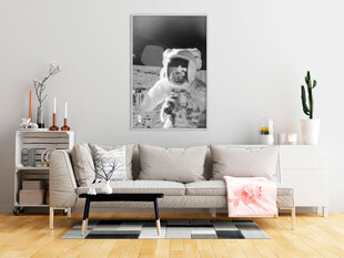 Plakatas Space Fun, Baltas rėmelis, 30x45 kaina ir informacija | Reprodukcijos, paveikslai | pigu.lt
