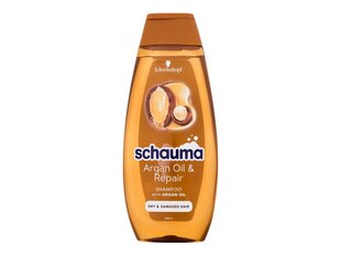 Plaukų šampūnas Schauma Argan Oil & Repair Shampoo, 400 ml цена и информация | Шампуни | pigu.lt