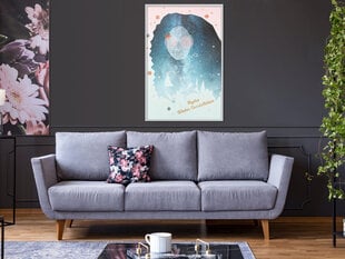 Plakatas Winter Constellation, Baltas rėmelis, 20x30 kaina ir informacija | Reprodukcijos, paveikslai | pigu.lt