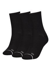 Calvin Klein kojinės moterims Athleisure 545660531, juodos, 3 poros kaina ir informacija | Moteriškos kojinės | pigu.lt