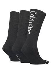 Носки Calvin Klein Black, 3 шт, 545660268 цена и информация | Мужские носки | pigu.lt