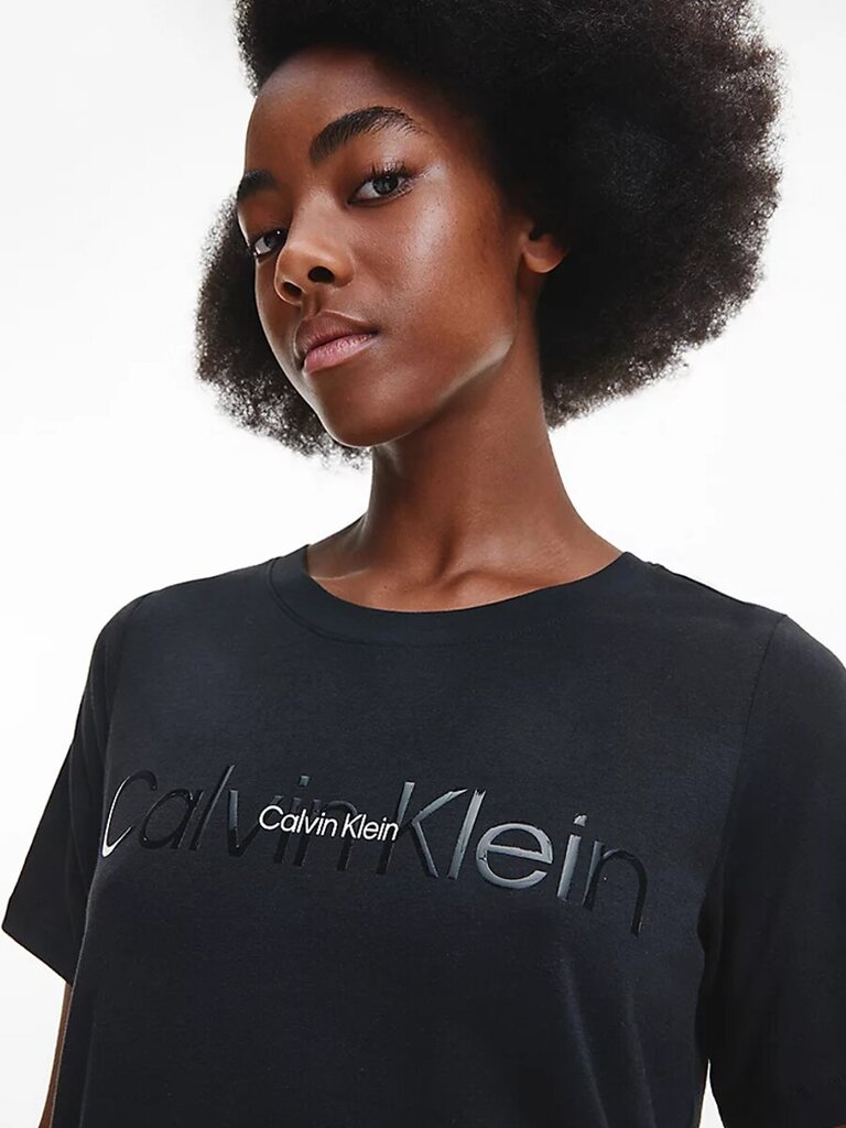 Calvin Klein naktinukai moterims 545661219, juodi kaina ir informacija | Naktiniai, pižamos moterims | pigu.lt
