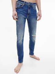 Calvin Klein Jeans džinsai vyrams Slim Tapered Denim Dark 560073848, mėlyni kaina ir informacija | Džinsai vyrams | pigu.lt