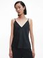 Marškinėliai moterims Calvin Klein Recycled Cdc Cami 560073827, juodi kaina ir informacija | Marškinėliai moterims | pigu.lt