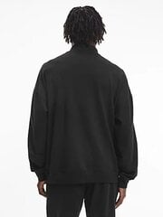 Мужская толстовка CALVIN KLEIN Quarter Zip Black 545663099 цена и информация | Мужской джемпер | pigu.lt