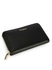 Женский кошелек COCCINELLE Metallic Soft Noir 545008614 цена и информация | Женские кошельки, держатели для карточек | pigu.lt