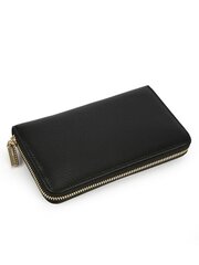Женский кошелек COCCINELLE Metallic Soft Noir 545008614 цена и информация | Женские кошельки, держатели для карточек | pigu.lt