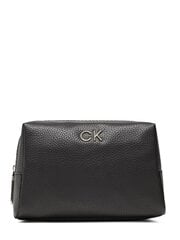 Косметичка CALVIN KLEIN Re-Lock Cosmetic Pouch Pbl Black 545008792 цена и информация | Косметички, косметические зеркала | pigu.lt