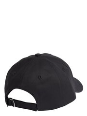 Кепка CALVIN KLEIN Tagged Black 545008718 цена и информация | Мужские шарфы, шапки, перчатки | pigu.lt
