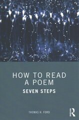 How to Read a Poem: Seven Steps цена и информация | Исторические книги | pigu.lt