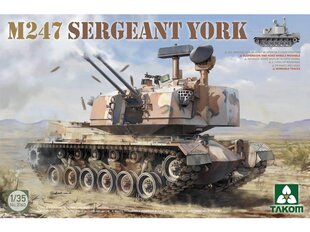 Takom - M247 Sergeant York, 1/35, 2160 цена и информация | Конструкторы и кубики | pigu.lt