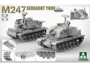 Takom - M247 Sergeant York, 1/35, 2160 цена и информация | Конструкторы и кубики | pigu.lt