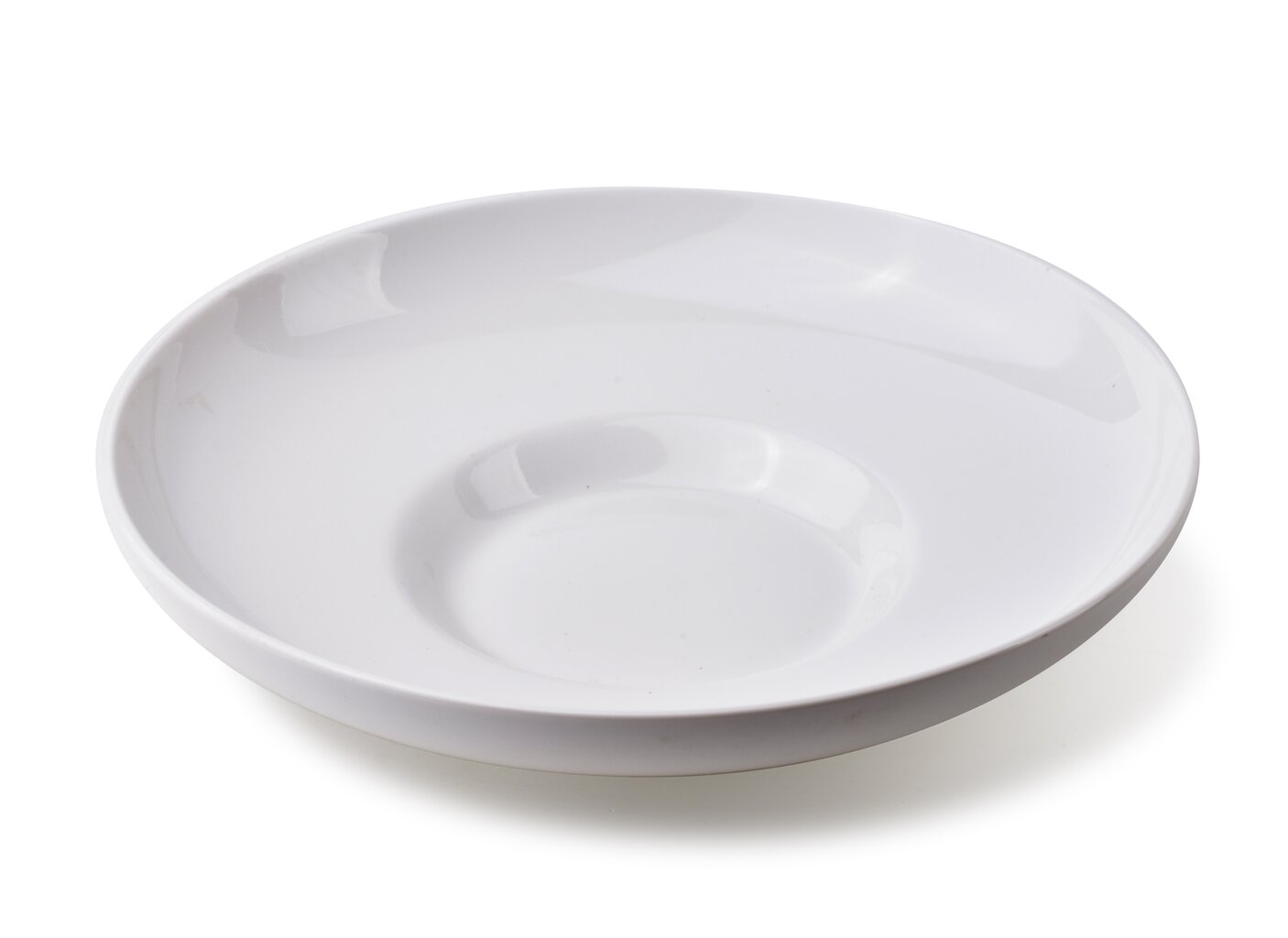 Basic makaronų lėkštė, balta цена и информация | Indai, lėkštės, pietų servizai | pigu.lt