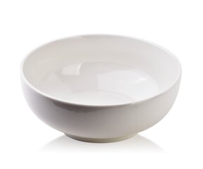 Basic apvalus dubenėlis, baltas цена и информация | Посуда, тарелки, обеденные сервизы | pigu.lt