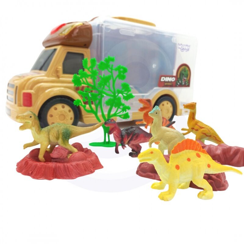 Sunkvežimis su dinozaurais Woopie kaina ir informacija | Žaislai berniukams | pigu.lt