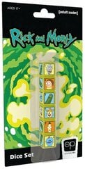 Stalo žaidimas Rick and Morty Dice Set цена и информация | Настольные игры, головоломки | pigu.lt