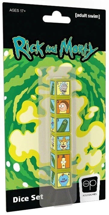 Stalo žaidimas Rick and Morty Dice Set kaina ir informacija | Stalo žaidimai, galvosūkiai | pigu.lt