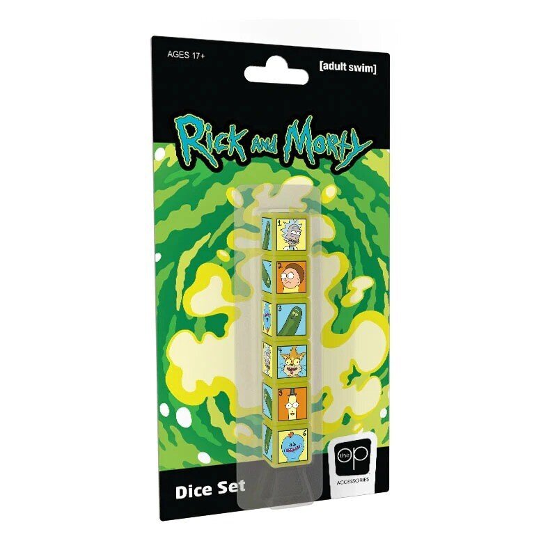 Stalo žaidimas Rick and Morty Dice Set kaina ir informacija | Stalo žaidimai, galvosūkiai | pigu.lt
