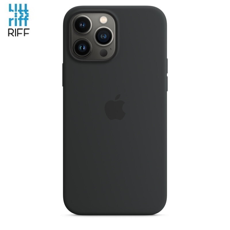 Riff Thin & Soft skirtas Apple iPhone 13 Pro Max, juodas kaina ir informacija | Telefono dėklai | pigu.lt