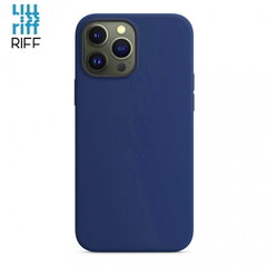 Riff Thin & Soft skirtas Apple iPhone 13 Pro Max, mėlynas kaina ir informacija | Telefono dėklai | pigu.lt