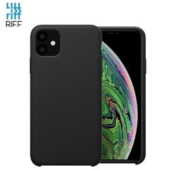 Riff Thin & Soft skirtas Apple iPhone 11, juodas kaina ir informacija | Telefono dėklai | pigu.lt