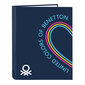 Žiedinis segtuvas Benetton Love, A4 kaina ir informacija | Kanceliarinės prekės | pigu.lt