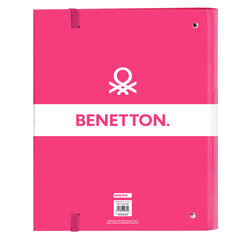 Žiedinis segtuvas Benetton Raspberry, 27 x 32 x 3.5 cm kaina ir informacija | Kanceliarinės prekės | pigu.lt