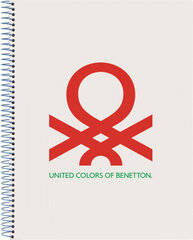 Užrašų knygelė Benetton Topitos A4, 120 psl. kaina ir informacija | Kanceliarinės prekės | pigu.lt