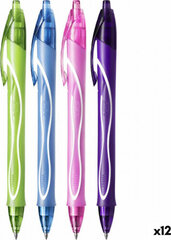 Gelinis rašiklis Bic Gel-Ocity Quick Dry, 4 spalvos, 12vnt kaina ir informacija | Rašymo priemonės | pigu.lt