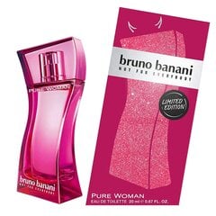 Tualetinis vanduo Bruno Banani Pure Woman EDT moterims, 20 ml kaina ir informacija | Kvepalai moterims | pigu.lt