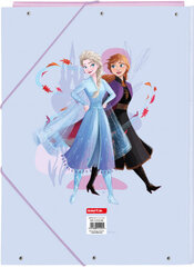 Aplankas su gumele Frozen A4 kaina ir informacija | Kanceliarinės prekės | pigu.lt