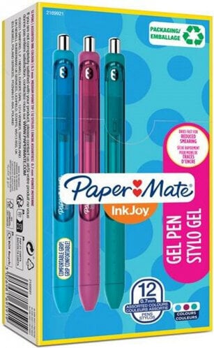 Geliniai rašikliai Paper Mate Inkjoy TK12, 0,7 mm, 12 vnt kaina ir informacija | Rašymo priemonės | pigu.lt